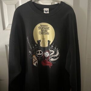 Vintage nightmare before Christmas crewneck